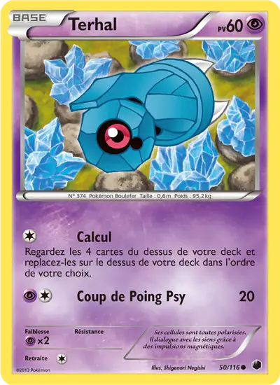 Image de la carte Pokemon Terhal 50/116