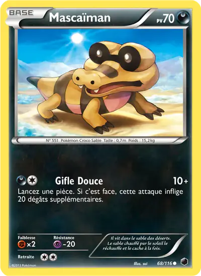 Image de la carte Pokemon Mascaïman 68/116