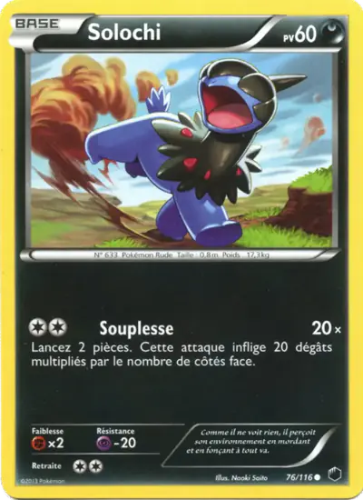 Image de la carte Pokemon Solochi 76/116