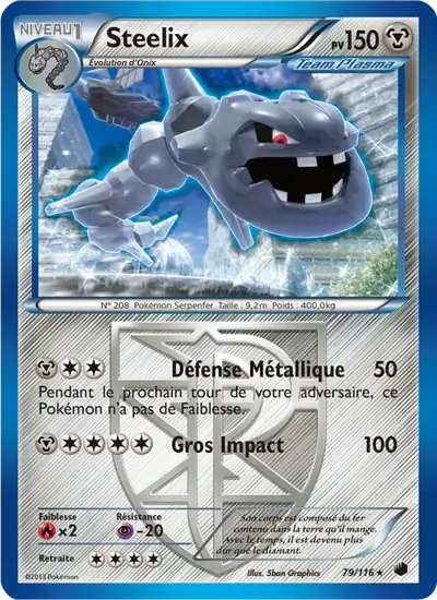 Image de la carte Pokemon Steelix 79/116