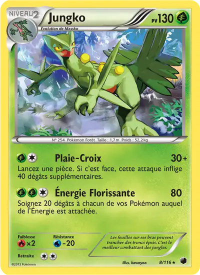 Image de la carte Pokemon Jungko 8/116
