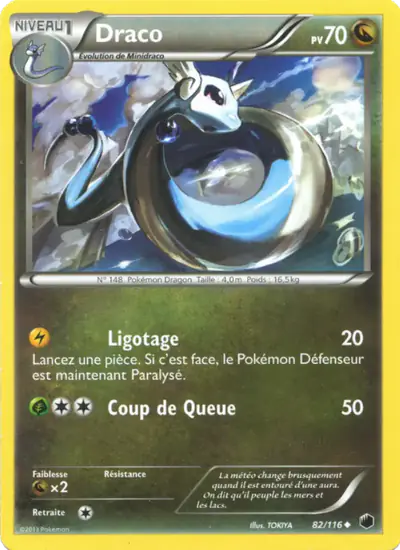 Image de la carte Pokemon Draco 82/116