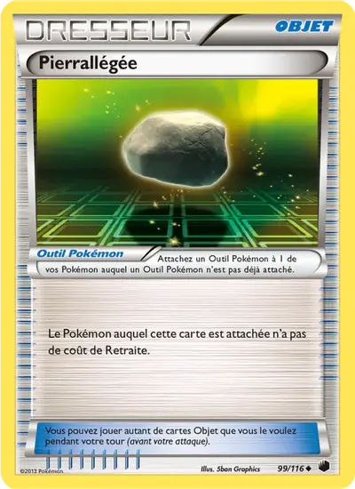Image de la carte Pokemon Pierrallégée 99/116