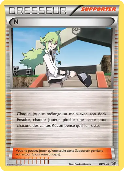 Image de la carte Pokemon N BW100/101
