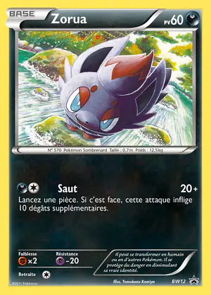Zorua BW12