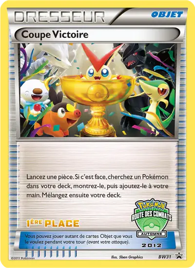 Image de la carte Pokemon Coupe Victoire BW29/101