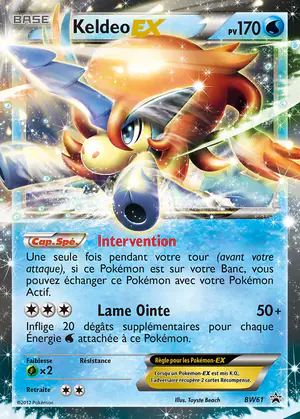 Keldeo EX BW61