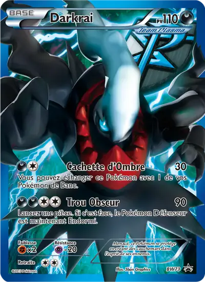 Image de la carte Pokemon Darkrai BW73/101