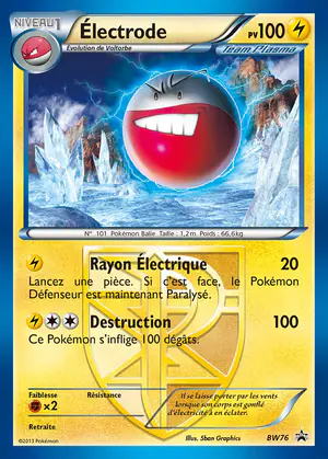 &Eacute;lectrode BW76