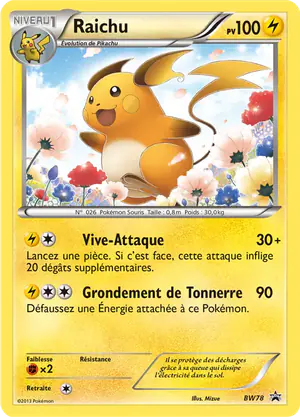 Raichu BW78