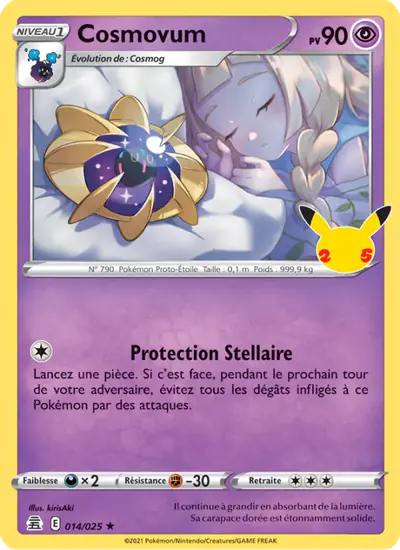 Image de la carte Pokemon Cosmovum 014/50
