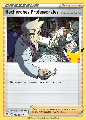 Recherches Professorales 023/025
