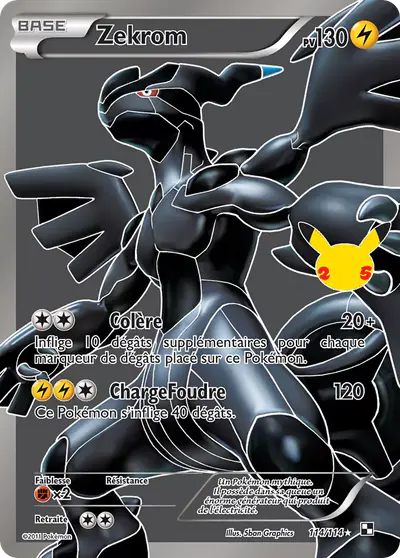 Image de la carte Pokemon Zekrom 114/50