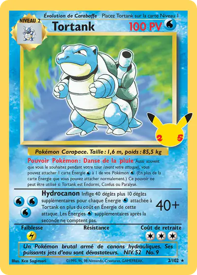 Image de la carte Pokemon Tortank 2/50
