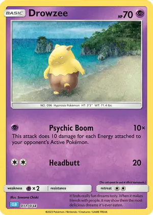 Drowzee 011/034