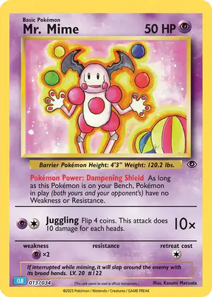 Mr. Mime 013/034