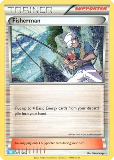 Image de la carte Pokemon Fisherman 022/34