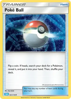 Pok&eacute; Ball 023/034
