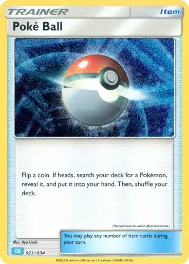 Image de la carte Pokemon Poké Ball 023/34
