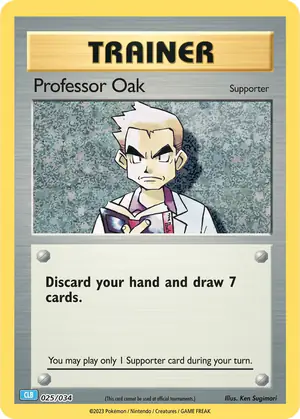 Professor Oak 025/034