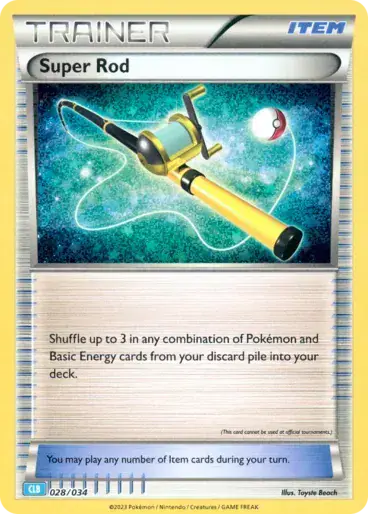 Image de la carte Pokemon Super Rod 028/34