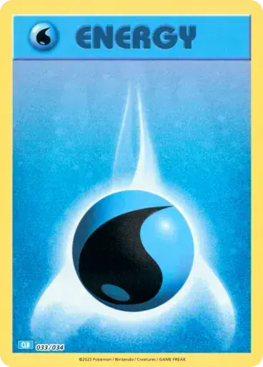 Image de la carte Pokemon Water Energy 033/34