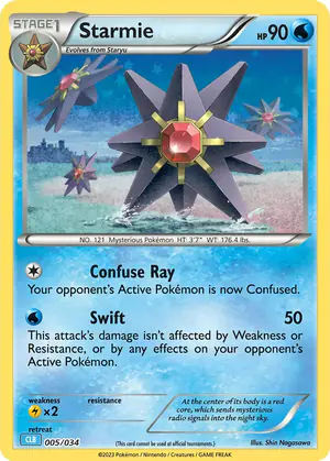 Starmie 005/034