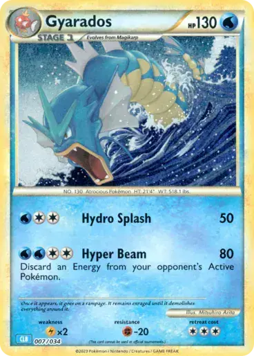 Image de la carte Pokemon Gyarados 007/34