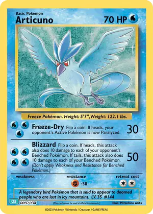 Articuno 009/034