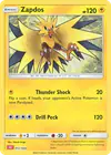 Image de la carte Zapdos 012/034