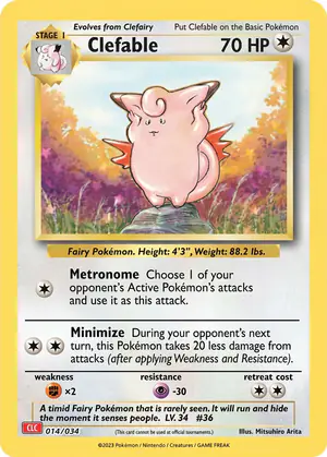 Clefable 014/034