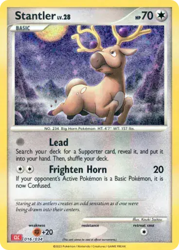 Image de la carte Pokemon Stantler 016/34
