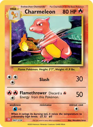 Charmeleon 002/034