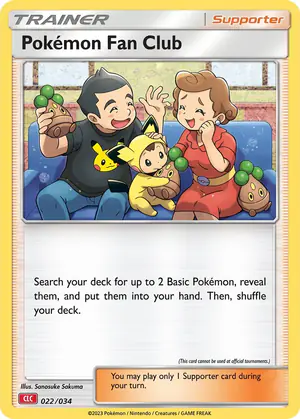 Pok&eacute;mon Fan Club 022/034