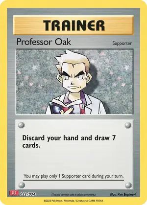 Professor Oak 023/034
