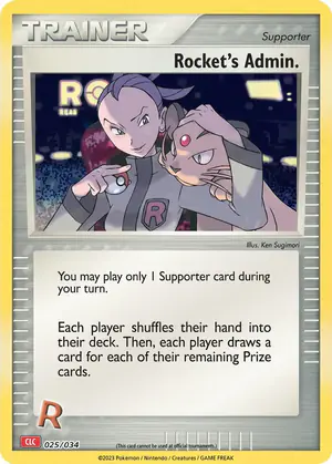 Rocket's Admin. 025/034