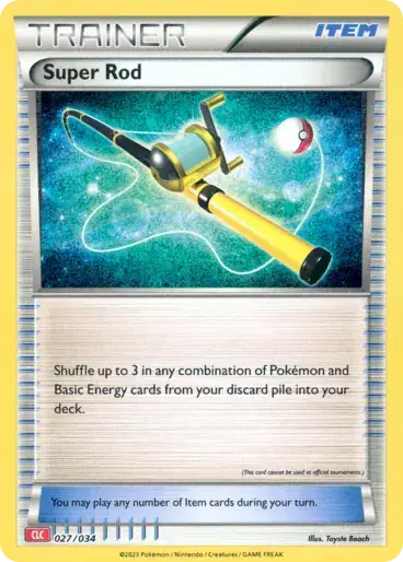 Image de la carte Pokemon Super Rod 027/34