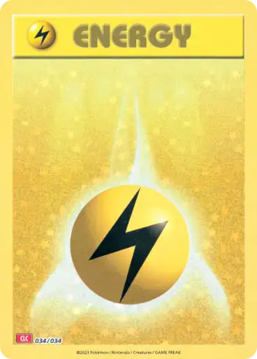 Image de la carte Pokemon Lightning Energy 034/34