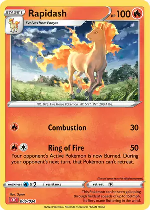 Rapidash 005/034
