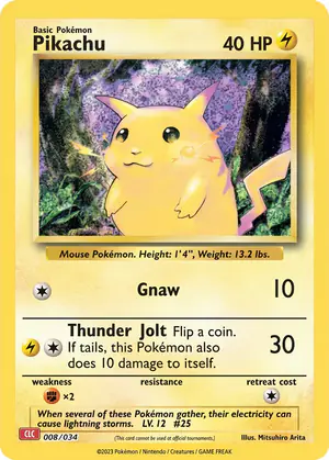 Pikachu 008/034