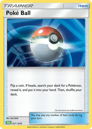 Pok&eacute; Ball 021/034