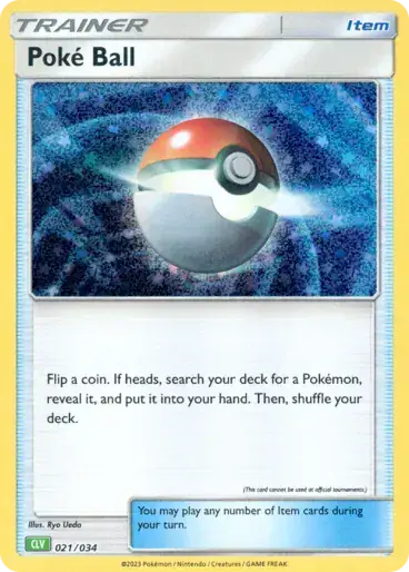 Image de la carte Pokemon Poké Ball 021/34