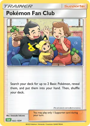 Pok&eacute;mon Fan Club 022/034