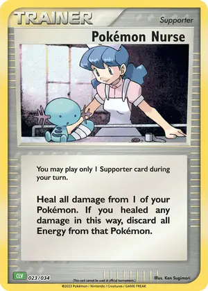 Pok&eacute;mon Nurse 023/034