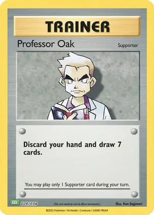 Professor Oak 024/034