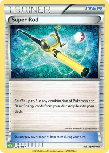 Image de la carte Pokemon Super Rod 028/34