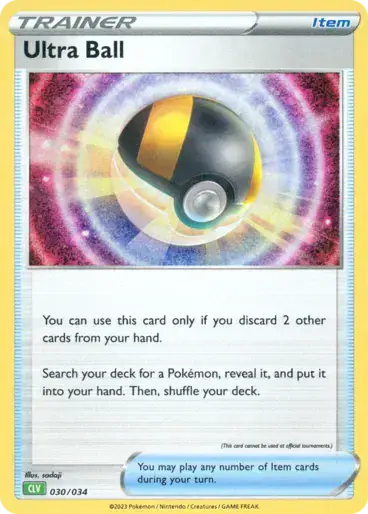 Image de la carte Pokemon Ultra Ball 030/34