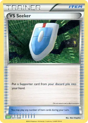 Image de la carte Pokemon VS Seeker 031/34
