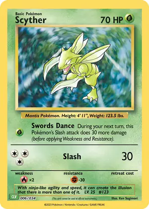Scyther 006/034