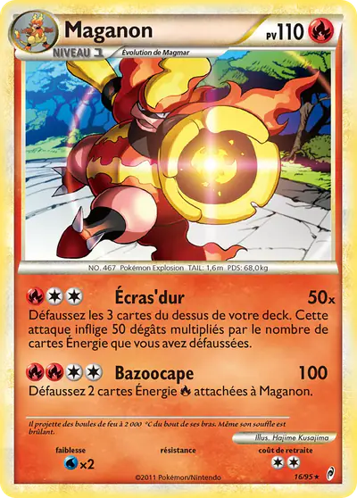Image de la carte Pokemon Maganon 16/95